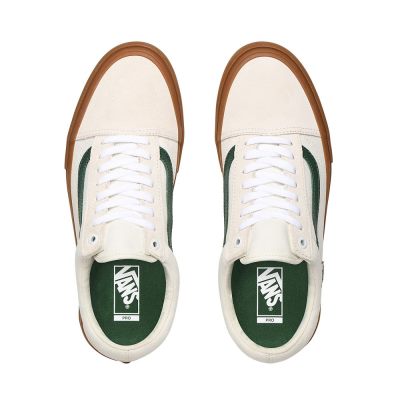 Vans Old Skool Pro - Erkek Spor Ayakkabı (Koyu Yeşil)